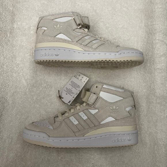 Adidas Forum Mid Cloud White Women's sz 6 US NWOB HQ9949 - Picture 9 of 14